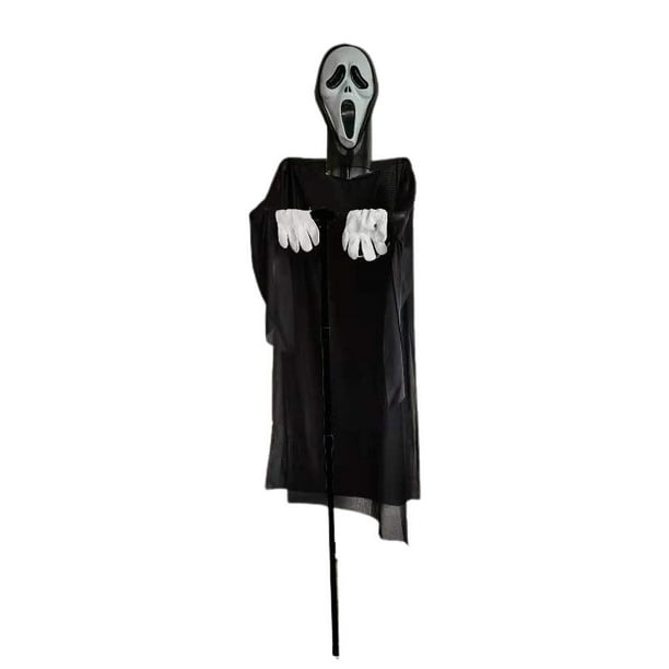 Fantasma Espantapájaros Decoración Colgante Ghostface Decoración Para Jardín Césped Speravity HA036322-00