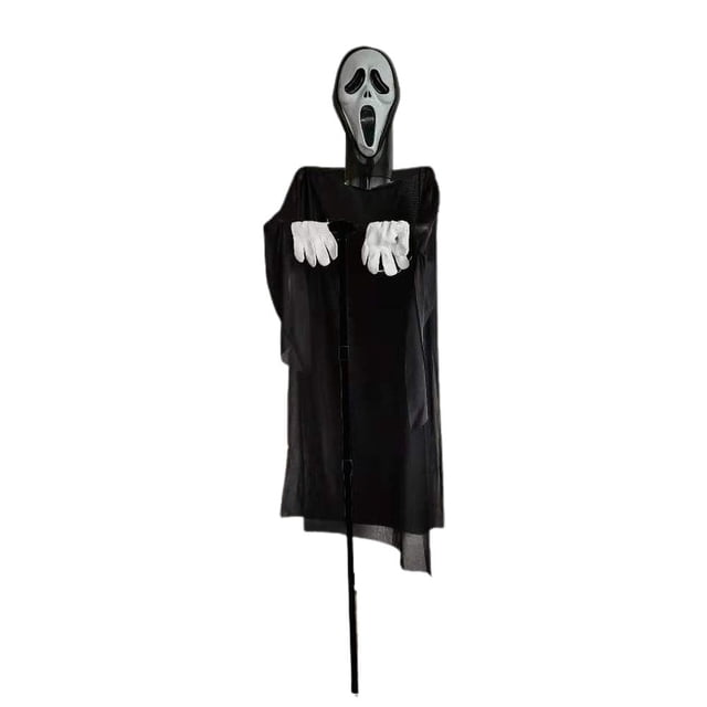 Fantasma Espantapájaros Decoración Colgante Ghostface Decoración Para Jardín Césped Sweethay HA036322-00