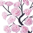 thumbnail image 4 of Lámpara de mesa USB Zulema con luz de árbol de rosas y flores de 24 LED, 4 of 6