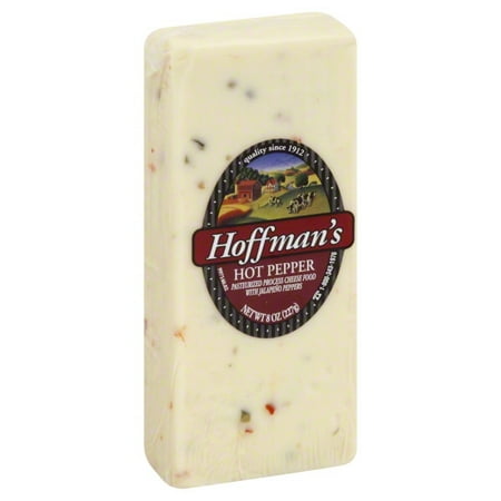 Hoffman's Hot Pepper Cheese 8 oz. Brick