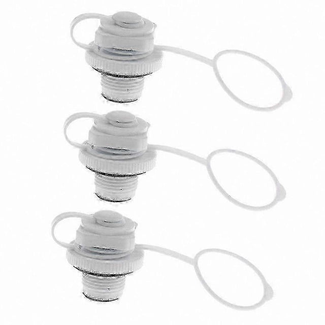3-Pack 22mm One-Way Air Valve Replacement for Inflatable Boats and Pool Rafts