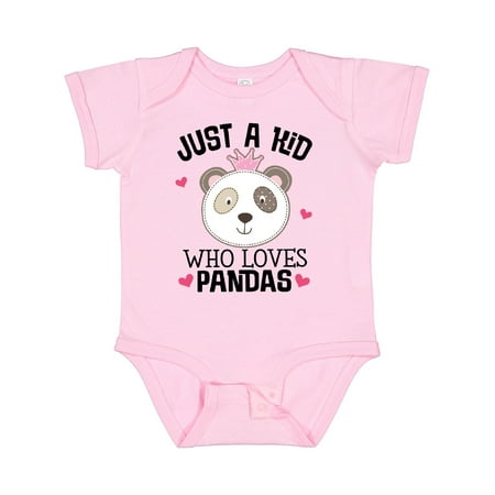 

Inktastic Cute Panda Gift for Girls Girls Baby Bodysuit