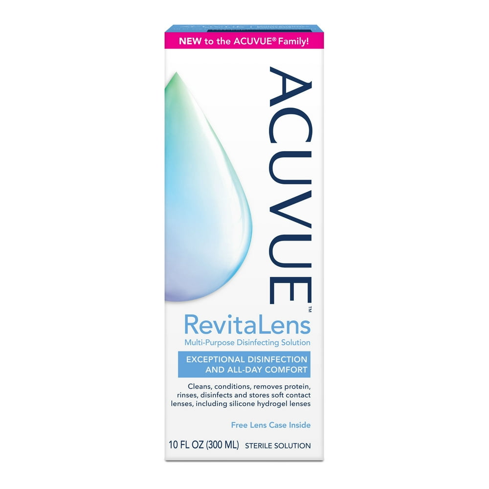 ACUVUE RevitaLens Multi-Purpose Disinfecting Solution 10 oz - Walmart ...