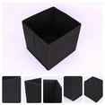 thumbnail image 2 of Unique Bargains Fabric Storage Cube Storage Bin Storage Basket Black 12*12*12in, 2 of 6