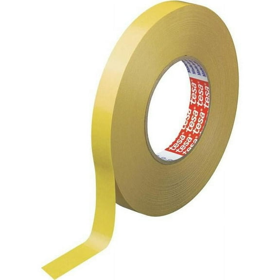 Tesa TSA-4244PV0-12 0.5 in. x 72 Yard High Temp Fineline Tape, Yellow