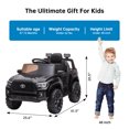 thumbnail image 3 of EastVita Kids 12V Ride on Cars Toyota Licensed Land Rover Ride on SUV Electric Car with Remote Control, MP3 Player Rocking Pull Rod for Kids 3 Age +, 3 of 7