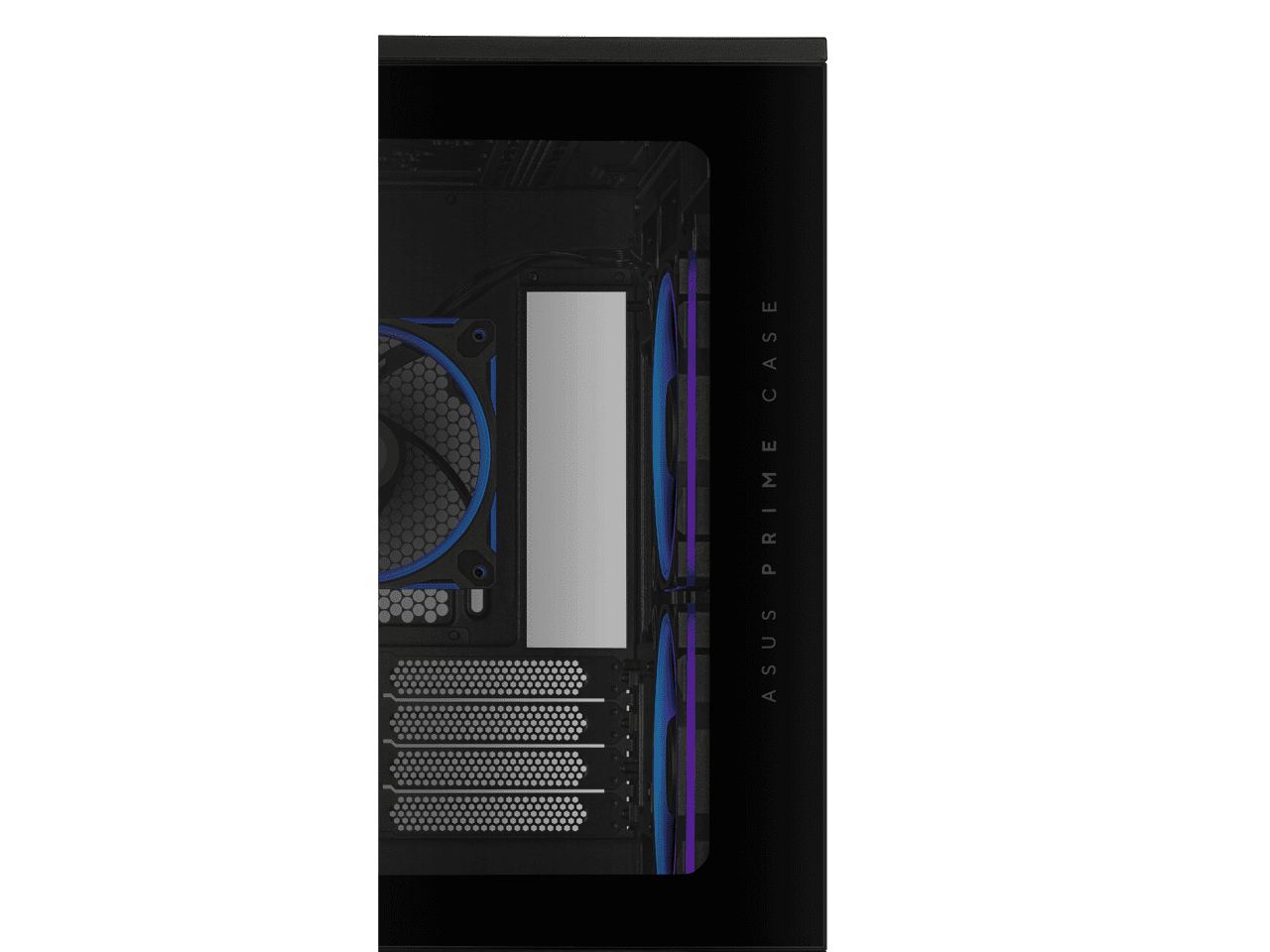 ASUS AP202ARGBCASEBLACK ARGB Micro-ATX PC Case with Tempered Glass