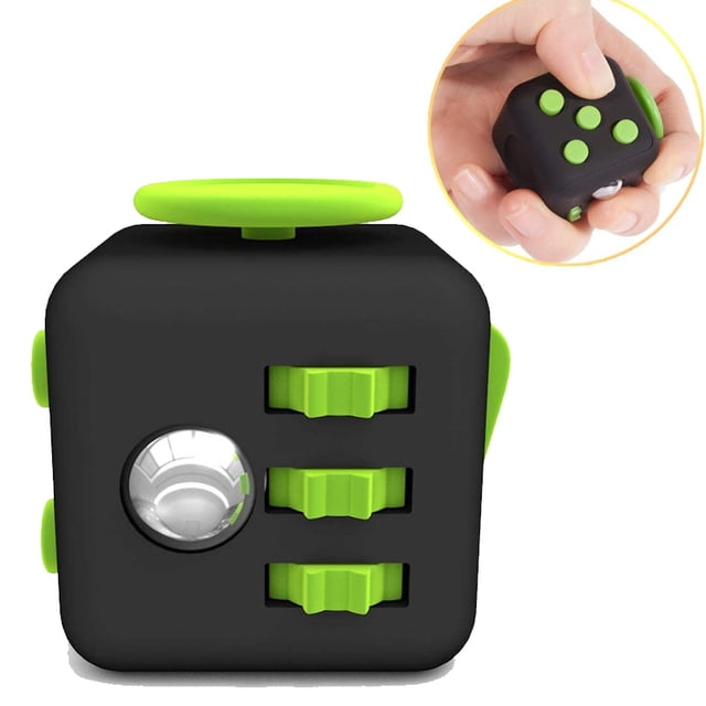 Cubo de estrés de Cube contra el estrés, manos inquietas, perfecto para dedos nerviosos por distracción Adepaton LN-2411