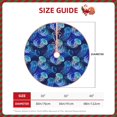 thumbnail image 2 of Sikiie Glowing Jellyfish Pattern Christmas Tree Skirt, Christmas Tree Decorations, Christmas Decor, Tree Mat Decoration(30-48IN)-30", 2 of 6
