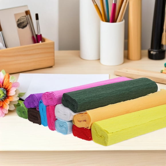 AURARMLET Rollo De Papel Para Flores Artesanales Color Surtido Ideal Para Y Regalos