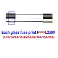 thumbnail image 2 of Fusibles de vidrio de fusión rápida Gebildet - Kit surtido de 150 piezas + portafusibles (tipos de montaje en panel en línea AGC) + 30 asientos de fusibles, 2 of 5