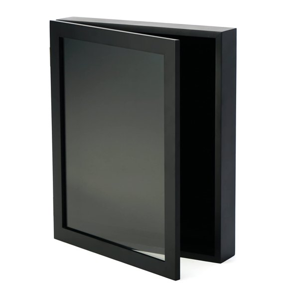 Marco Shadow Box Hearthli Forever Frames, 35 x 43 cm, madera negra