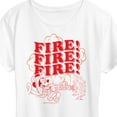 thumbnail image 3 of Disney - Firefighter Mickey - FIRE! Stacked - Women's Short Sleeve Graphic T-Shirt, 3 of 5