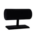 thumbnail image 1 of Soporte de exhibición resistente Sunnimix para cabello flocado suave negro, 1 of 8