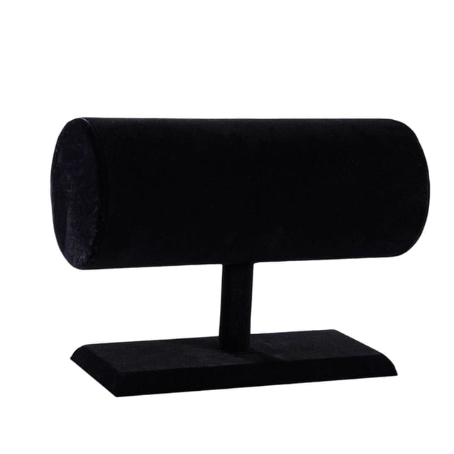 Soporte duradero para diadema, de protección, torre de estante para de joyería Negro Zulema Titular de la diadema