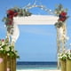 thumbnail image 2 of 2 piezas de guirnaldas florales artificiales para arco de boda, flores verdes de simulación para Rojo, 2 of 7