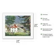 thumbnail image 2 of Mt. Vernon Virginia - George Washington’s Home - United Air Lines - Vintage Airline Travel Poster by Millard Sheets c.1950s - Fine Art Rolled Canvas Print 16in x 20in, 2 of 4