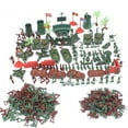 thumbnail image 1 of 290pcs Strategy Soldiers Armament Playset Kids Men Base Sand Table Toy 4cm Army Men Base Sand Table Scene Supplies, 1 of 3