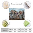 thumbnail image 2 of David Mann Motorcycle Art Gnghost Rider Prints Poster (56) Wall Art Poster Gifts Bedroom Prints Home Decor Hanging Picture Canvas Painting Posters 16x20inch(40x50cm), 2 of 6