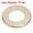 Gold, variant on Uxcell Wall Split Flange Self-Adhesive Escutcheon Plate Buckle Cover White 0.65"