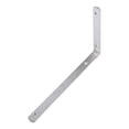 thumbnail image 1 of fastboy 4pcs L Bracket Corner Braces Thickened Table Shelf Partition Support Stainless Steel Brushed Finish Bookshelf Rack 350*210*24*4mm, 1 of 6