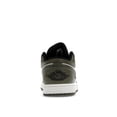 thumbnail image 4 of Jordan Men's 1 Low Black Toe Medium Olive Basketball Shoes, from StockX, 4 of 5