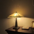 thumbnail image 4 of RADIANCE Goods Tiffany-Style 2 Light Mission Table Lamp 16" Shade, 4 of 5