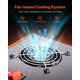 thumbnail image 5 of Compresor de aire PCP VEVOR 800W de doble cilindro 4500 psi/30 MPa, 5 of 9