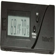 Cigar Oasis Western Humidor Caliber IV Black Digital Hygrometer