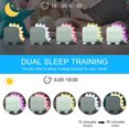 thumbnail image 3 of Despertador infantil dinosaurio luminoso despertador infantil luz digital despertador luz nocturna volumen ajustable con temporizador de cuenta atrás para la siesta Sailing Electrónica, 3 of 5