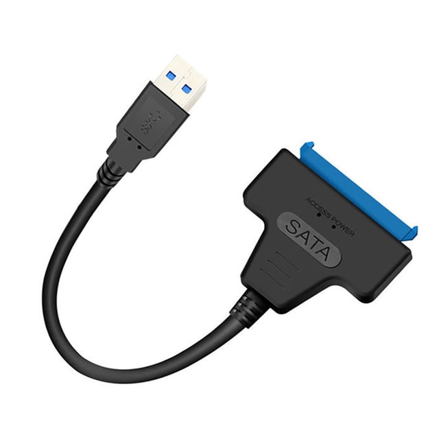 Cable SATA a USB 3.0 Convertidor externo Ordenador Cable adaptador de disco de disco duro SSD de 2,5 pulgadas tholdsy EL001995-00