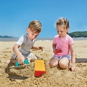 Hape: Master Bricklayer Set - 3pc Sand Castle Building Playset, Beach Toy, 2 Trowels & Brick Mold, Outdoor & Water Activity, Kids & Toddler Ages 18mo+