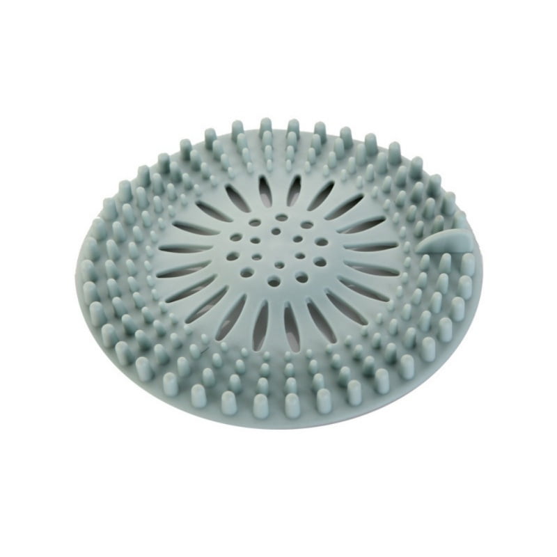 Floor Drain Mat Silicone Shower Drain Covers Sink Strainer Filter
