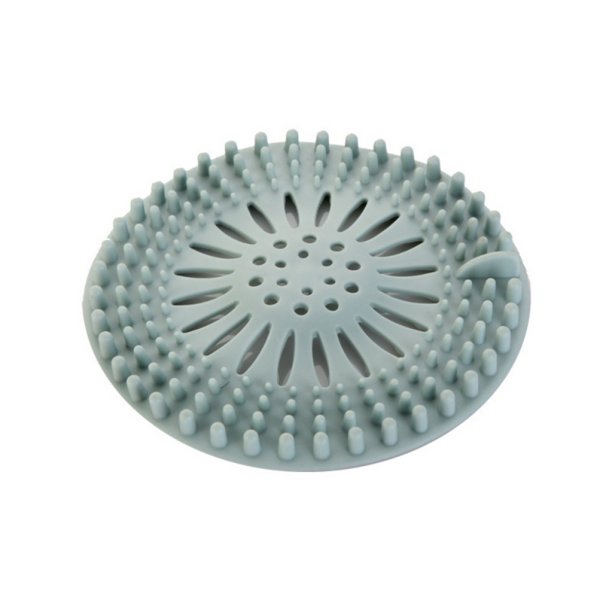 Floor Drain Mat Silicone Shower Drain Covers Sink Strainer Filter