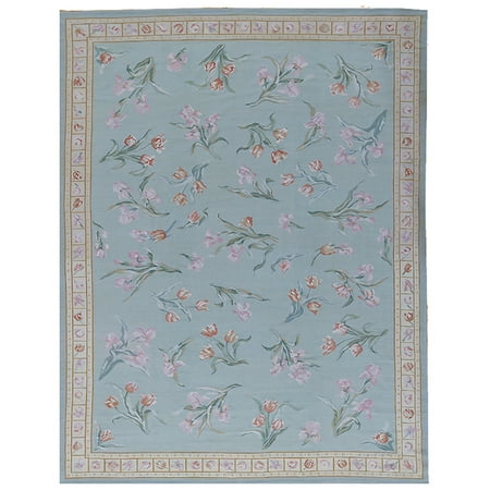 Aubusson Area - Pasargad Aubusson Hand-Woven New Zealand Wool Area Rug