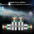 thumbnail image 3 of 4Pcs Car Tire Pressure Gauge Indicator Alert Monitoring Valves Cap Sensor Tyre Pressure Monitor Detection, 3 of 6