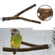 thumbnail image 3 of Jaula para pájaros con rama de madera natural, 3 tamaños, canario, periquito, pinzón, periquito, Z6U8, 3 of 8