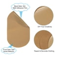thumbnail image 4 of Uxcell Parche de planchar 4 piezas 7 x 4 pulgadas Kit de parches de terciopelo para codos y rodillas para pantalones, camisas, chaquetas, albaricoque, 4 of 7