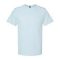 thumbnail image 5 of Gildan Softstyle Men's Midweight T-Shirt, Short Sleeve Classic Fit Cotton Tee, Light Blue, S, 5 of 5