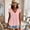 Pink, variant on QUNYINEY Women Tank Tops Solid Ruffle Summer Tops Sleeveless Flowy Loose Fit Pleated V Neck Shirts for Women
