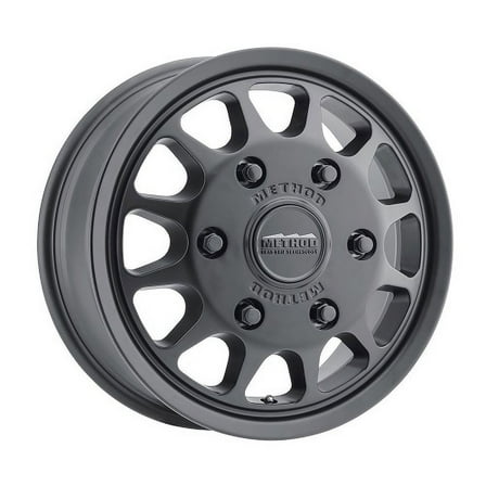 16x6.5 Method 703B Bead Grip Matte Black Wheel 6x180 (90mm)