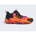 thumbnail image 2 of Adi - das BYW Select Basketball Shoes Size Men's 9.5 Black Orange Pink BOOST IG4936, 2 of 6