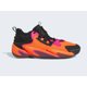 thumbnail image 2 of Adi - das BYW Select Basketball Shoes Size Men's 9.5 Black Orange Pink BOOST IG4936, 2 of 6