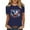 Navy, variant on Cavosen Patriotic Shirts for Women Petite Patriotic Short Sleeve Crew Neck Tops USA Flag Print T Shirts Lady XL Independence Day Casual Tops Funny 4th of July Tunic Tees 2025 Summer Patriotic Clothes