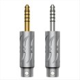 thumbnail image 2 of Conector de Auriculares de 4,4 mm con Conector de Audio Macho Balanceado, Conector de Audio HIFI, Adaptador de Auriculares VH303R, 2 of 5