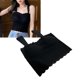 thumbnail image 5 of Camiseta sin mangas para mujer, camisola básica con tirantes anchos y encaje transpirable, corte entallado, sin costuras, acolchado en el pecho, color negro, talla libre (37,5-62,5 kg/82,7-137,8 lb), 5 of 5
