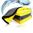 thumbnail image 2 of Car Wash Towel Microfiber Cleaning Drying Cloth Hemming Care Cloth Detailing Washing Towel, 2 of 7