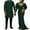 CL1, variant on African Traditional Couple Clothing Ankara Mens Blazer Coat and Women Maxi Dresses WYQ713