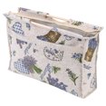 thumbnail image 1 of Knitting Tote Bag,, Exquisite Practical With Zipper Yarn Storage Bag, Knitting Bag,  Home Use For Blue/Red Flower, 1 of 8