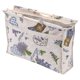 thumbnail image 3 of BLLBOO Bolsa de Tejer - Organizador de Tejido de Punto Bolsa de Almacenamiento de Tela Tejida con Mango de Madera práctica Exquisita para Agujas de Tejer Herramientas de Costura 1pc(Flor Purpura), 3 of 5